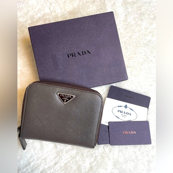 PRADA Gray Wallet - Picture 1 of 6